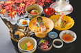 【明治記念館】懐石料亭「花がすみ」9月4日(金)より、秋の味覚を少しずつ味わう平日ランチ限定〈秋ざんまい御膳〉を全室個室・室料サービスでご提供！