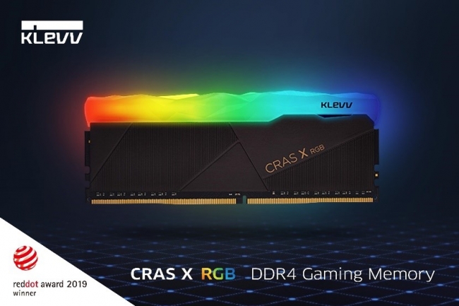 KLEVV CRAS X RGB DDR4 GAMING MEMORY