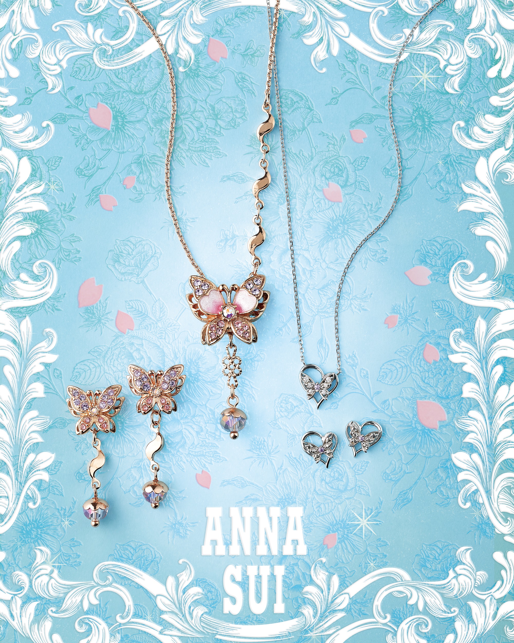 ANNA SUI】定番の蝶モチーフアクセサリー新作発売｜株式会社ヴァン