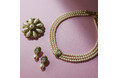 【LANVIN en Bleu costume jewelry】ヴィンテージムード漂うパールアクセサリーと後ろ姿華やぐリボンバレッタを発売
