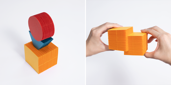 コクヨ 廣栄紙工 Whateverが共同制作した 重ねた紙を噛み合わせる 新しい積木型おもちゃ 積紙 Tsumishi 6月21日 月 より Kickstarter にてクラウドファンディング開始 Whatever Inc のプレスリリース