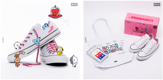 BT21 ×CONVERSE ALL STAR BT21スニーカーサイズ23.5