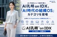 AI PMOという新市場へ　AI孔明 on IDX、「AI時代の組織OS」カテゴリを提唱　‐ AIデータ社、AI Organization時代の企業インフラへ、不動産、ホテル業界へのPoCが加速 ‐