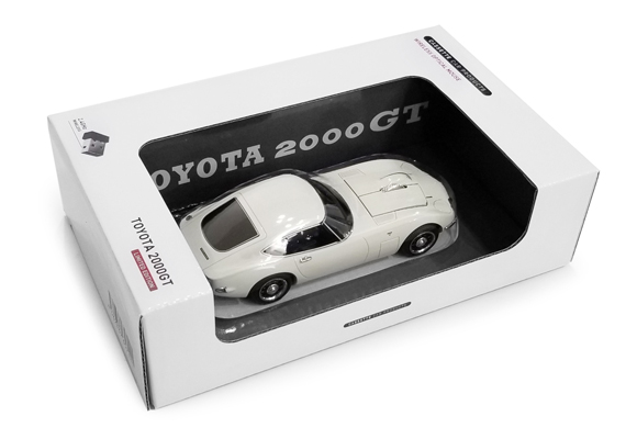 飾っておきたくなる！！手の平サイズでトヨタ 2000GT を再現した無線