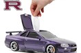 成田空港でスカイライン GT-Rのウェットティッシュケースのパープルが販売開始!