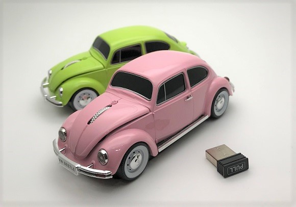 キャンペーン パステルカラーでかわいい Volkswagenビートルのパソコンマウス で春を感じさせてくれるお色です ３月１日までプレゼントあり 株式会社フェイスのプレスリリース