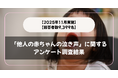 【回答者数9,399名】「他人の赤ちゃんの泣き声」に関するアンケート調査結果【2025年11月実施】