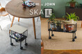 動かして使う家具へ。移動性を備えた「POCHI & JOHN SKATE」誕生