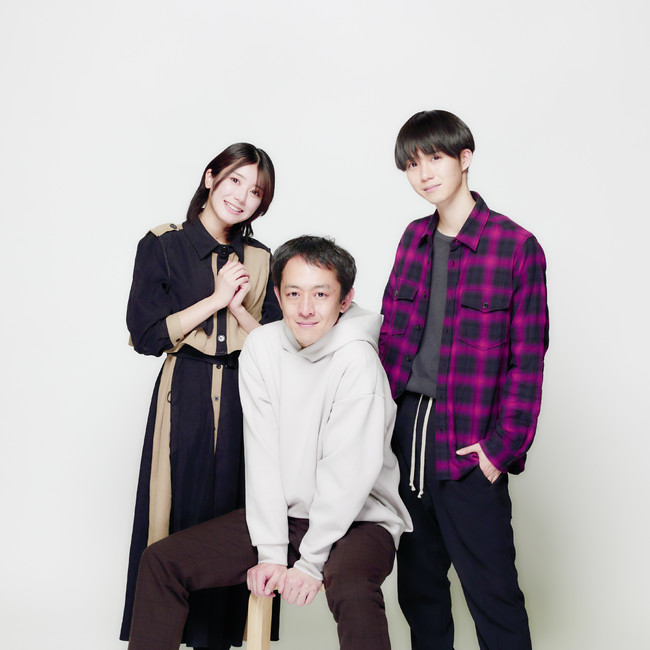 ▲左から大西桃香、梅澤裕介、小越勇輝 (C)飯野高拓 ▲左から大西桃香、梅澤裕介、小越勇輝 (C)飯野高拓