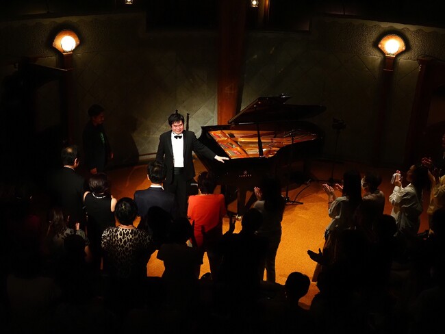 富士山河口湖ピアノフェスティバル2023　　(C)Tomoko Hidaki　河口湖円形ホールにて