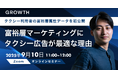 【ウェビナー開催|9/10(水) 11:00-12:00】ターゲットは資産1億円以上の“富裕層”。いまタクシー広告が「富裕層マーケティング」に最適な理由を大解剖
