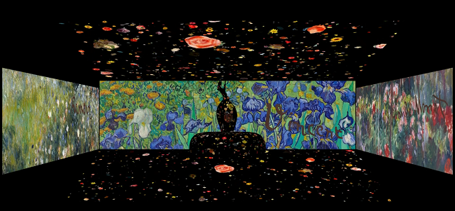 花を愛した画家 モネ、ルノワール、ゴッホ ～デジタルで描かれる植物と絵画の世界～１.(イメージ)