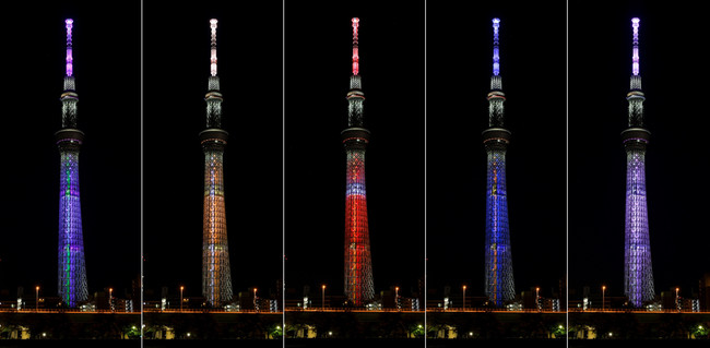 特別ライティング　©カラー　©TOKYO-SKYTREE