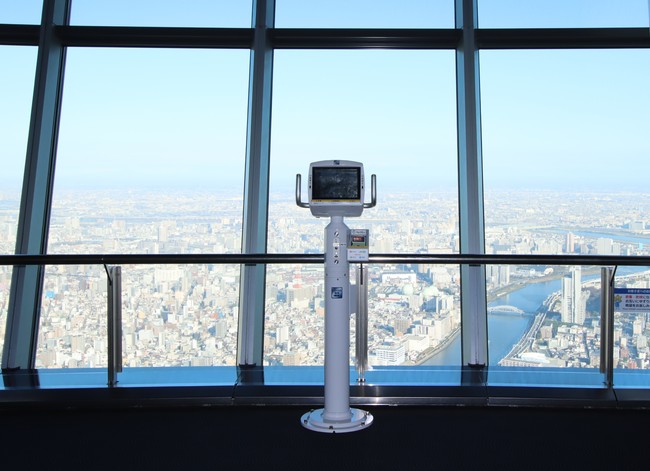 東京スカイツリー ｒ の新サービス 展望台内に高精細望遠鏡を初めて設置 東京スカイツリータウンのプレスリリース