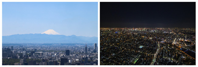 東京スカイツリー展望台からの眺望　©TOKYO-SKYTREE