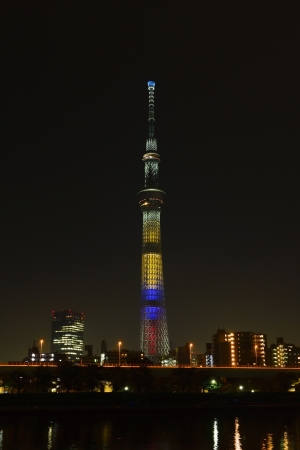 東京スカイツリー はコロンビア国旗をイメージした特別ライティングを点灯します 東京スカイツリータウンのプレスリリース