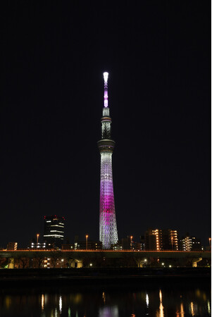 △特別ライティング「舞」 (C)TOKYO-SKYTREE