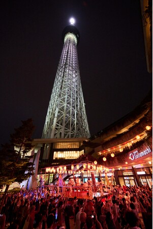 △墨田区民納涼民踊大会 (過去の様子) (C)TOKYO-SKYTREETOWN