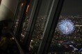 眼下に花火を見る634名様限定の特別営業 東京スカイツリー(R)の隅田川花火大会特別営業