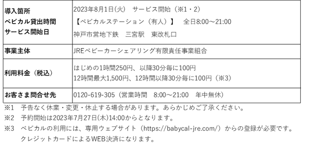 公営地下鉄初! 神戸市営地下鉄三宮駅改札窓口でベビーカーの貸出を行い