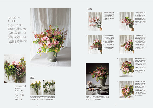 パリ在住フラワーデザイナー フォトエッセイスト斎藤由美さんが綴る 花のある暮らし パリスタイルで愉しむ 花 生活12か月 発売 株式会社日本文芸社のプレスリリース