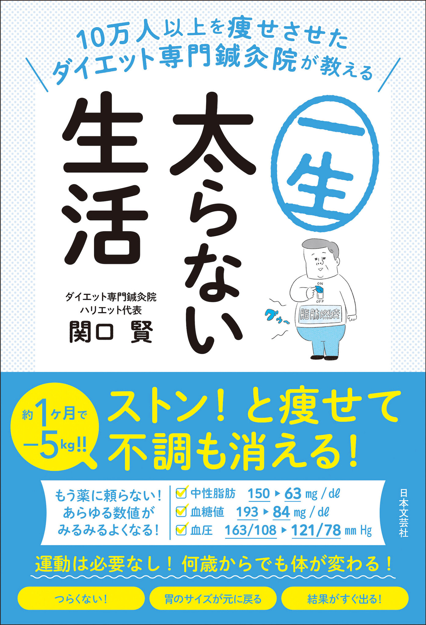 ベストセラー『月曜断食』など著者累計35万部超の関口賢氏がアップデートした最新版【週1夜断食】を大公開！『10万人以上を痩せさせたダイエット