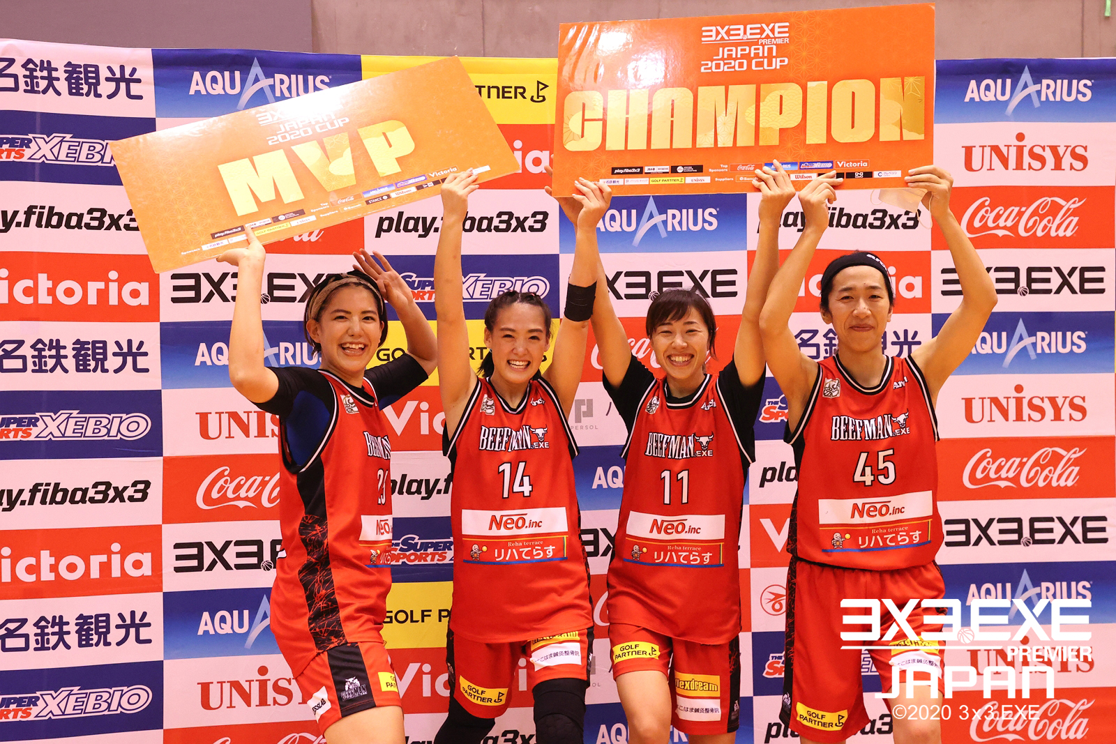 3x3 Exe Premier Japan Cup 女子開幕戦 男子第3戦はbeefman Exeが男女ダブル優勝 ゼビオグループのプレスリリース