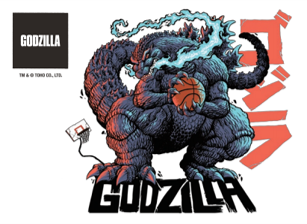 怪獣王 マット フランクの描き下ろしイラスト使用の Godzilla Tシャツがスーパースポーツゼビオで発売 ゼビオグループのプレスリリース