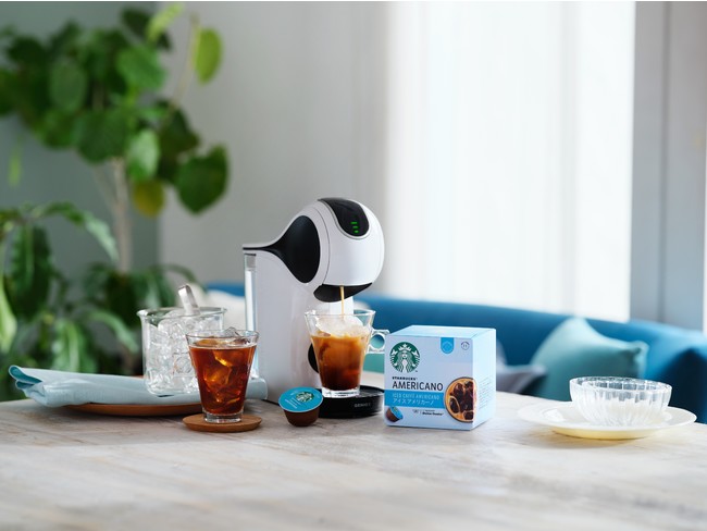 スターバックス ブランドのカプセルとして初の“急冷式”アイス用メニュー「ネスカフェ ドルチェ グスト」専用カプセル 「スターバックス® アイス アメリカーノ」 4月1日(金)新発売|ネスレ日本株式会社のプレスリリース スターバックス ブランドのカプセルとして初の“急冷式”アイス用メニュー「ネスカフェ ドルチェ グスト」専用カプセル 「スターバックス® アイス アメリカーノ」 4月1日(金)新発売|ネスレ日本株式会社のプレスリリース