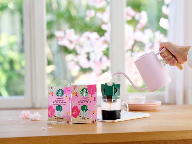 画像(イメージ)： 「スターバックス オリガミ(R) パーソナルドリップ(R) コーヒー スターバックス(R) スプリング ブレンド」