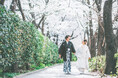 【ホテル雅叙園東京】約4kmにわたり桜並木が広がる目黒川での絶景写真「フォトウエディング~SAKURA~」