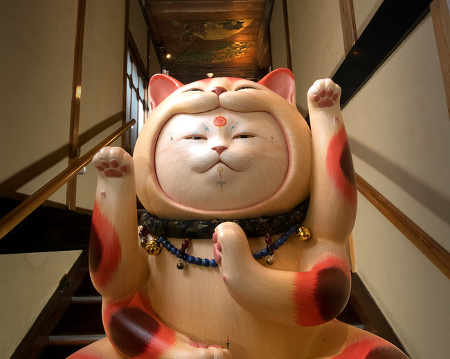 ホテル雅叙園東京 1 000体の招き猫ほか 日本を代表する猫アートが一堂に 千の福ねこアート展at百段階段 猫の一生 誕生から天上界まで 株式会社目黒雅叙園のプレスリリース