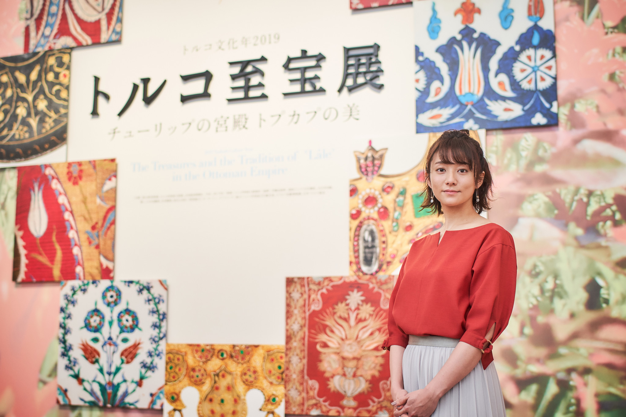 トルコ至宝展 チューリップの宮殿 トプカプの美 今日から開幕 本展スペシャルアンバサダー木村文乃さんが会場を訪問 株式会社 日本経済新聞社のプレスリリース