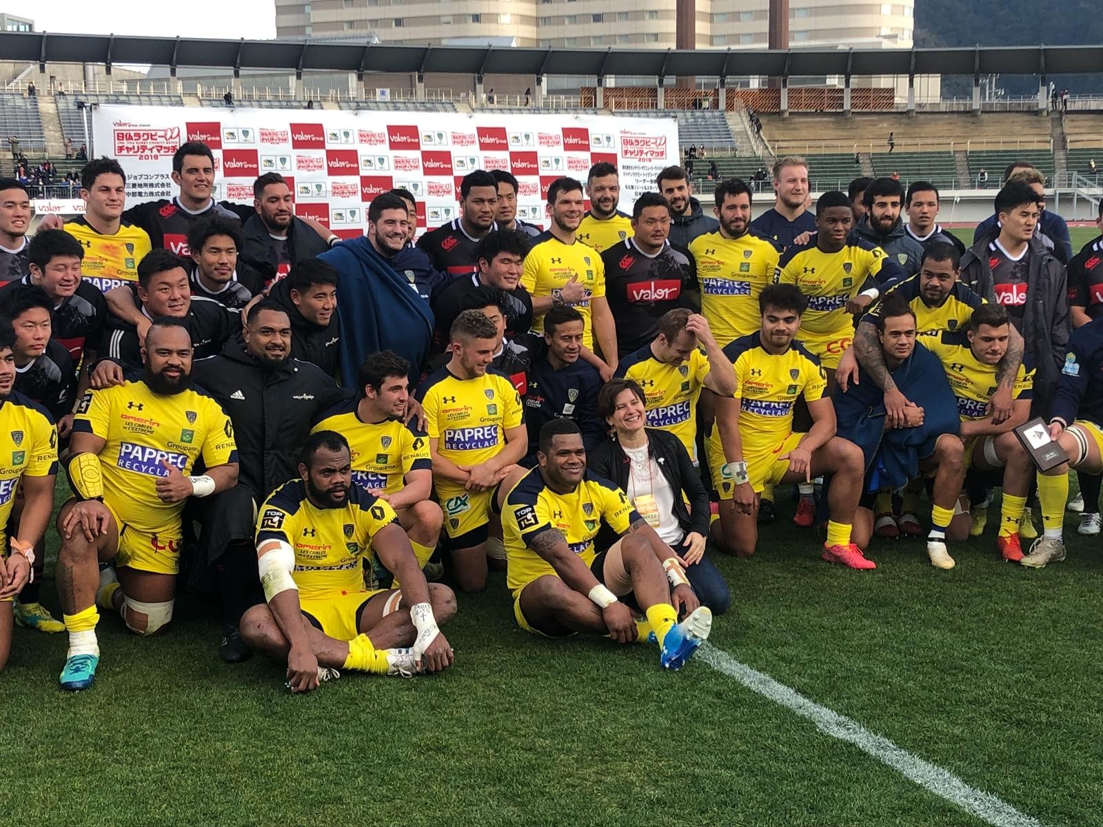 日仏ラグビーチャリティマッチ19 For All 復興 を開催 Ligue Nationale De Rugbyのプレスリリース