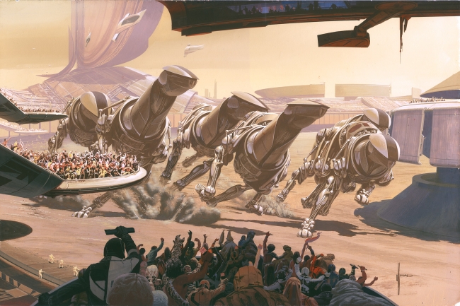 Running of the Six Drgxx  (C)Syd Mead, Inc