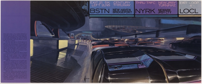 CITY ON WHEELS (C)Syd Mead, Inc.