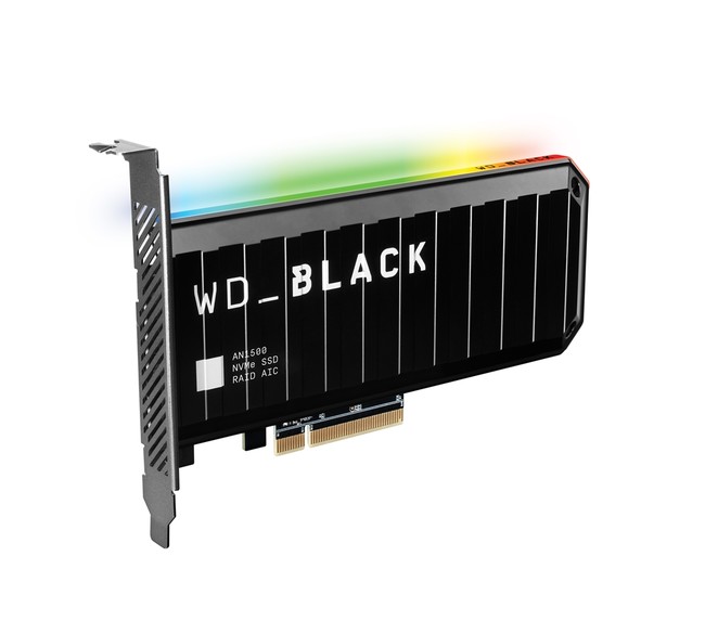 WD_BLACK AN1500 NVMe SSDアドイン・カード