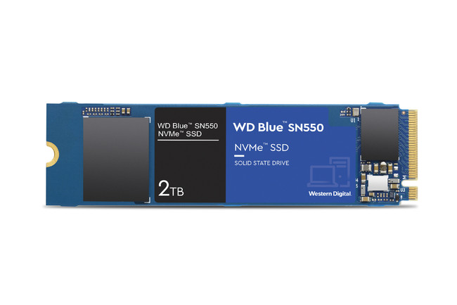 2TB WD Blue(TM) SN550 NVMe SSD 2TB