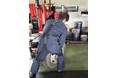 タイヤショップ「タイヤガーデン藤本」にマッスルスーツ「Soft-Power®」を導入