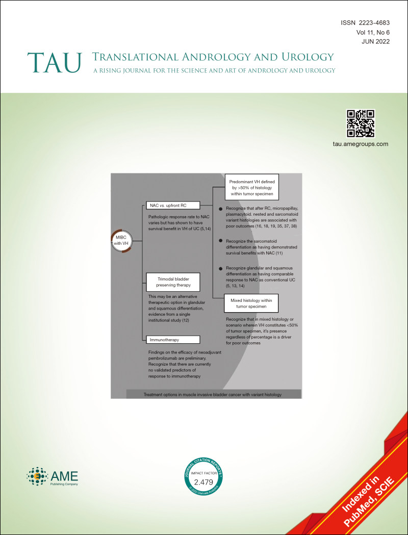 Craif、東京慈恵会医科大学の間質性膀胱炎に関する共同研究成果が Translational Andrology and Urologyに掲載されました