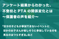 保護者アンケートの結果からわかった、「子どもの不登校」と「PTAとの付き合い方の変化」とは〜保護者の声を紹介〜