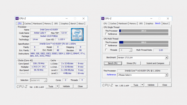 約785g搭載OSCHUWI UBOOK Pro　12.3インチ　CPU： m3-8100Y