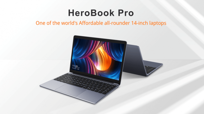 各スペックがパワーアップ！​CHUWI「HeroBook Pro」アマゾンで発売中