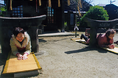 【福岡県筑後市】ミニ鳥居をくぐって健康祈願!粟島神社大祭