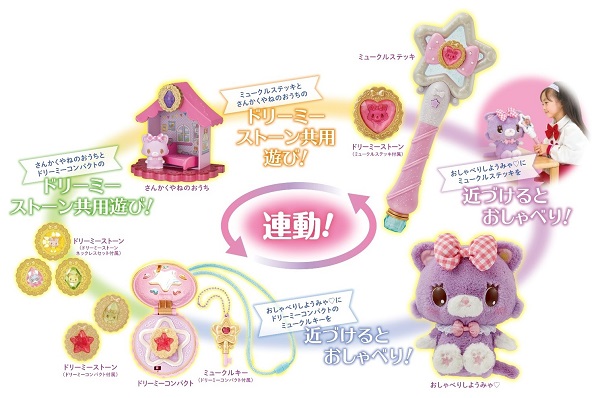 テレビ東京系列 4月5日から放送開始のテレビアニメ ミュークルドリーミー のおもちゃがついに発売開始 日本トイザらス株式会社のプレスリリース