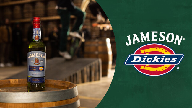 No.1アイリッシュウイスキー※1 JAMESON × Dickies コラボレーション