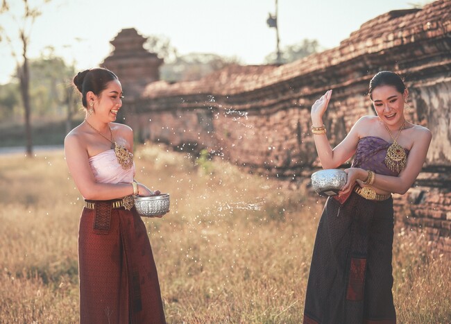 タイ ソンクラーン祭り タイ ソンクラーン祭り