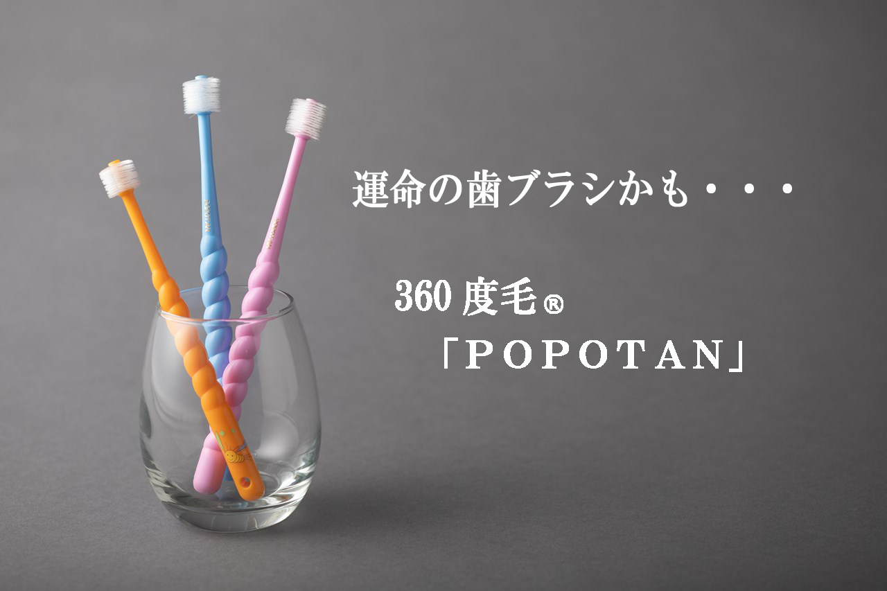 期間限定送料無料】 POPOTAN ポポタン STBヒグチ キッズ 360度毛 歯ブラシ アソート 10本セット