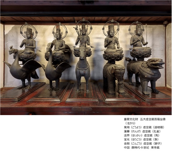 特別展 国宝 東寺 空海と仏像曼荼羅 開幕近づく 東寺講堂から15体の仏像が東京に 史上最多の 仏像曼荼羅 登場 五大虚空蔵菩薩 坐像 も五体そろって展示 株式会社nhkプロモーションのプレスリリース