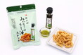 小千谷へぎそば わたや × 阿部幸製菓の共同開発「わたや みどりのラー油スナック」を７月18日に新発売